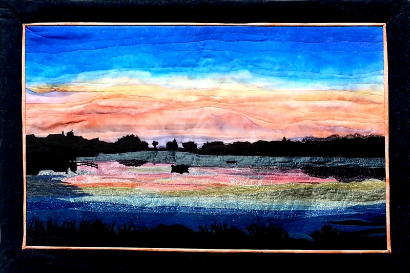 Snug Harbor Sunset; West Falmouth 23 in. x 34 in (800x532)