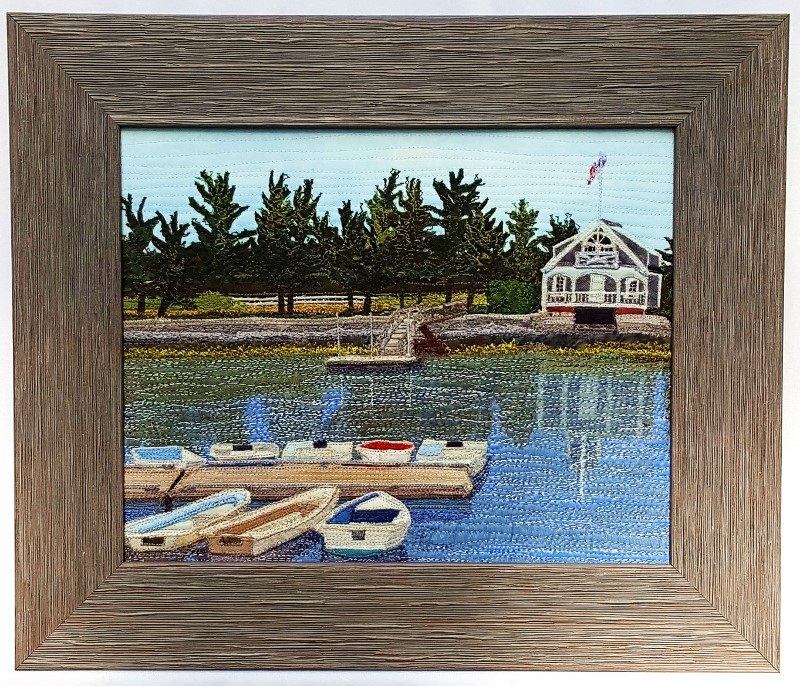 West Falmouth Boat House 8in. x 10in (800x686)
